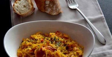 arroz-campero con pollo