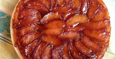 Bizcocho Tatín de manzana