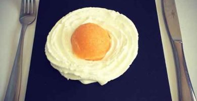 trampantojo de huevo frito